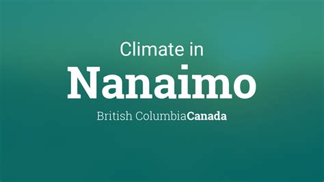 accuweather nanaimo in celsius.